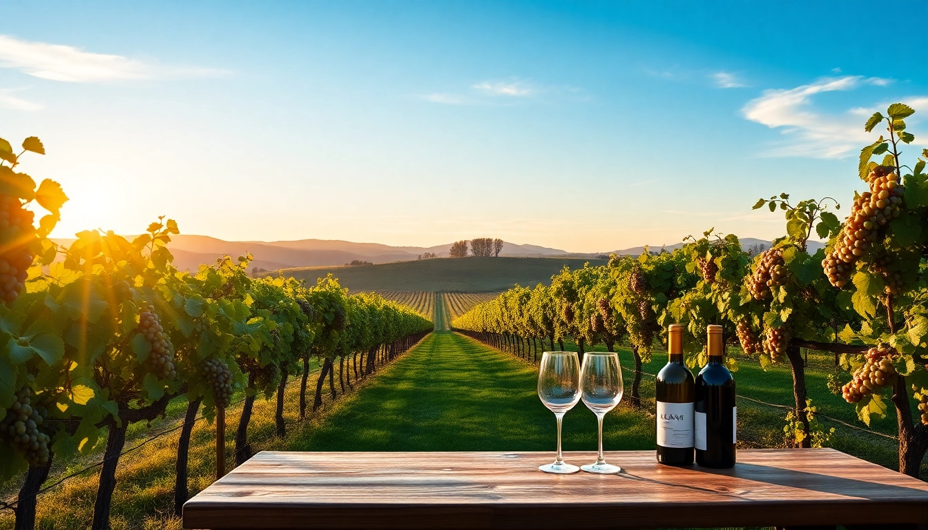 Experience Winery Membership with exclusive wine selections and serene vineyard views.