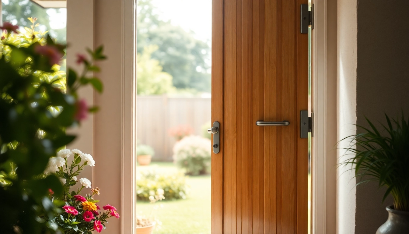 Enhance your space with expert Door Replacement Tigard Oregon featuring a modern front door installation.